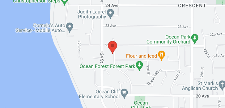 map of 2173 OCEAN FOREST DRIVE